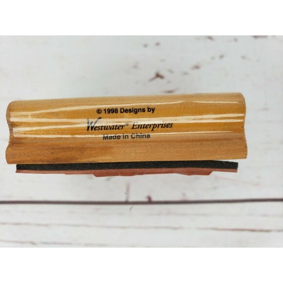 1998 Westwater Enterprises Patriotic Bear Holding Flag Stamp – Rare Collectible - Picture 5 of 8